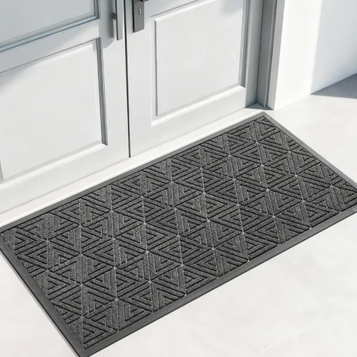 Miniatura 50 de Yimobra Alfombra para Puerta Delantera Exterior Entrada 29.5x17, Impermeable Resistente Alfombras Exteriores para Puerta Delantera, Alfombra