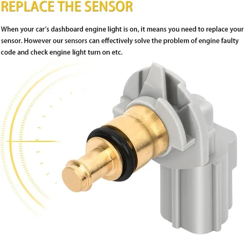 Miniatura 5 de OCPTY Sensor de temperatura del refrigerante TX139 13749725 apto para Ford Escape, Taurus, Jaguar XF, para Lincoln MKZ, para Mazda 6, MPV