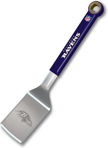 Miniatura 31 de YouTheFan NFL - Espátula para barbacoa de acero inoxidable con abrebotellas