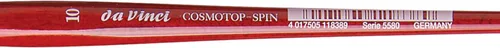 Miniatura 69 de da Vinci Watercolor Series 5580 CosmoTop Spin Pincel de Pintura, Redondo Sintético con Mango Rojo