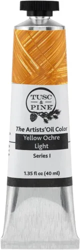 Miniatura 205 de Tusc & Pine Pintura al óleo Artist – Alizarin Crimson, 1.4 fl oz, sin amarilleo, consistencia rica y cremosa, carga máxima de pigmento, pinturas al