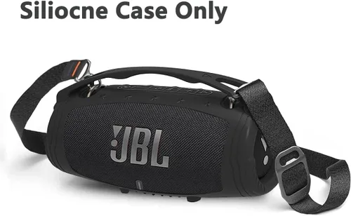 Miniatura 4 de JCHPINE Funda de silicona para altavoz Bluetooth portátil JBL Xtreme 3, soporte protector para JBL Xtreme 3, accesorios de altavoz Bluetooth Negro