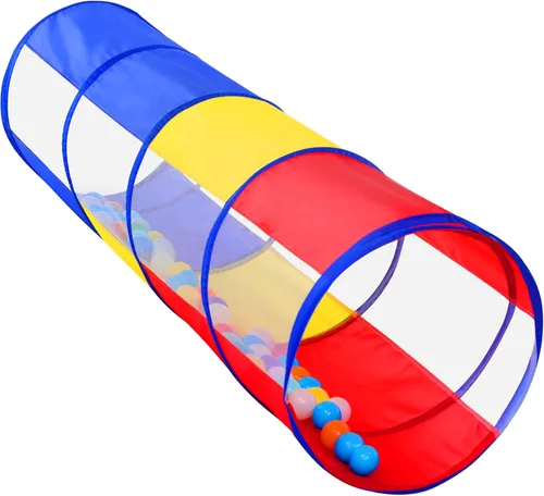 Túnel de juego para niños pequeños, tienda de campaña desplegable para bebés, niños o perros con 2 lados de malla, juguetes de túnel para niños o