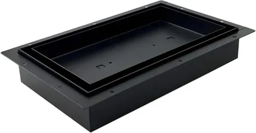 Miniatura 22 de Fittes Ventilación de suelo empotrada [Luxe], cubierta minimalista de acero sólido para registro de retorno de aire HVAC, solución de flujo de aire