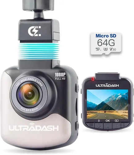 Miniatura 9 de UltraDash Dash Cam, soporte de carga magnética, sensor de imagen nocturna HDR de alta gama, lente gran angular de 6 capas de vidrio F1.8 de 140