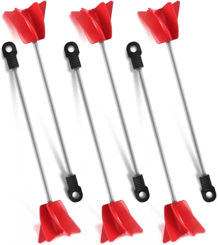 Loosh 6 Piezas Agitador de Pintura de 11 Pulgadas para Taladro, Accesorio Mezclador de Pintura, Mezclador Helicoidal de Epoxi para Concreto Resina