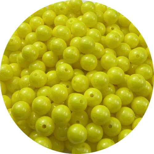 1000 cuentas redondas acrílicas de 0.236 pulgadas (0.236 in), cuentas redondas de plástico pastel con agujero para manualidades, pulseras, collares,
