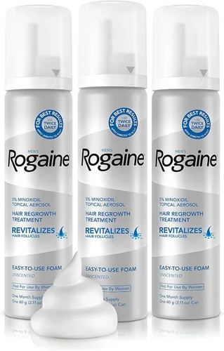 Miniatura 9 de Rogaine Paquete triple de espuma para hombre