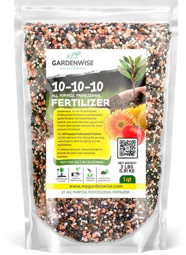 Miniatura 75 de Gardenwise Fertilizante Soluble en Agua 20-20-20 – Polvo para Alimento Líquido de Plantas para Plantas de Interior y Exterior, Orquídeas, Vegetales