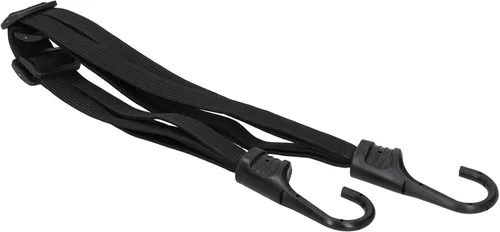 Miniatura 8 de Cuerda elástica elástica para casco de motocicleta con 2 ganchos, correa fija de gancho ajustable, cuerda de fijación de equipaje elástica de alta