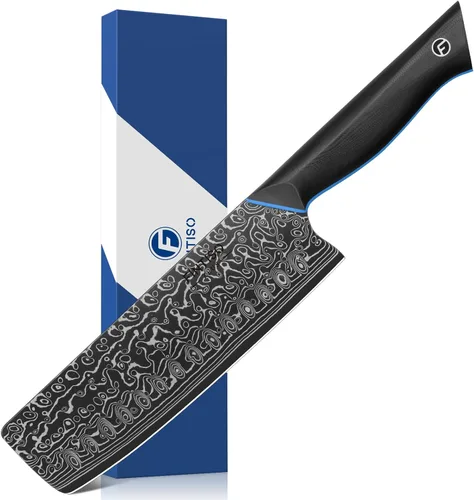 Miniatura 9 de Cuchillo de filete de 7 pulgadas, cuchillo para deshuesar carne ultra afilado en acero japonés de Damasco de 67 capas, cuchillos de pescado Cuchillo