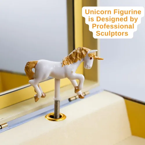 Miniatura 8 de Caja de música Enchantmints joyero de unicornio