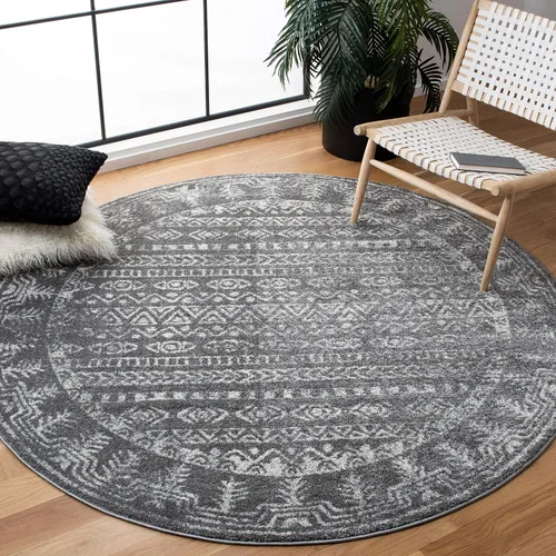 Miniatura 41 de SAFAVIEH Alfombra de área de 12 x 15 pulgadas, colección Tulum, grande, diseño marroquí bohemio envejecido, no desprende pelusa y fácil de limpiar