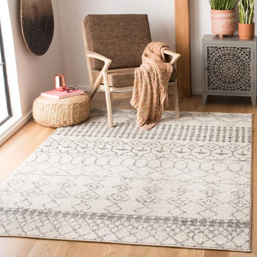 Miniatura 24 de SAFAVIEH Tulum Collection - Alfombra decorativa de 2 x 3 pies, diseño marroquí bohemio envejecido, no desprende pelusa y fácil de limpiar, ideal