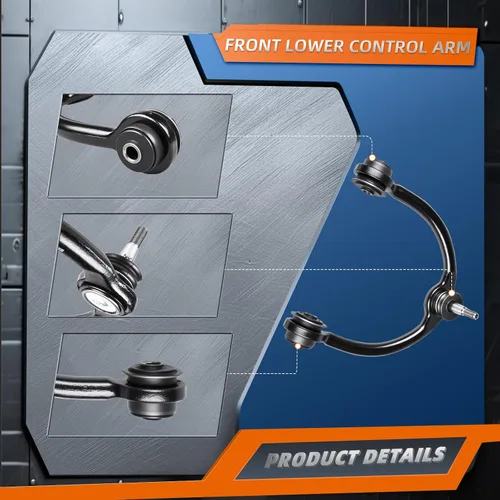 Miniatura 4 de 2 piezas de brazo de control superior delantero y conjunto de rótula para 2006-2010 J-eep Commander 2005-2010 Jeep Grand Cherokee K620188 x2