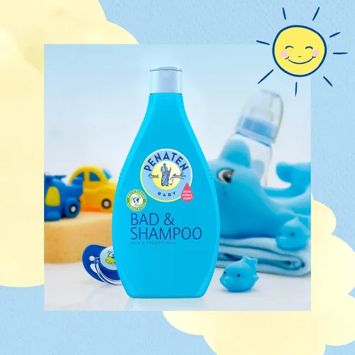 Miniatura 7 de Penaten Bad & Shampoo, sanft reinigendes & pflegendes 2 en 1 Badezusatz Waschgel & Baby Shampoo (1 x 13.5 fl oz)