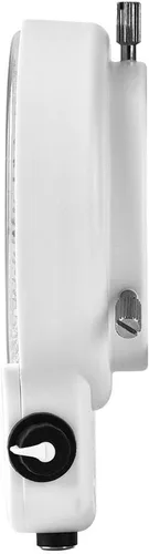 Miniatura 5 de Lámpara de luz de anillo de microscopio ajustable 144 LED para microscopio estéreo. (blanco/negro) (blanco)