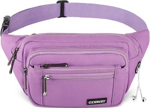 Miniatura 13 de CXWMZY Riñoneras para mujeres y hombres, riñoneras con múltiples bolsillos, gran capacidad, impermeable, casual, para viajes de Disney, ciclismo