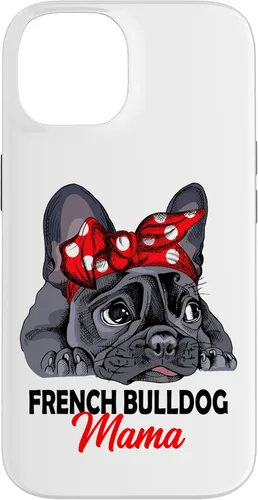 Miniatura 4 de iPhone 13 Pro Max Frenchie Mama Lindo Bulldog Francés Perro Mamá Divertido Estuche de Regalo para Mujer