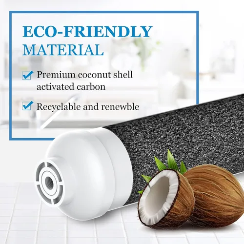 Miniatura 3 de Filtro de agua en línea para máquina de hielo, refrigerador, sistema de agua de ósmosis inversa debajo del fregadero, cartucho de repuesto de filtro