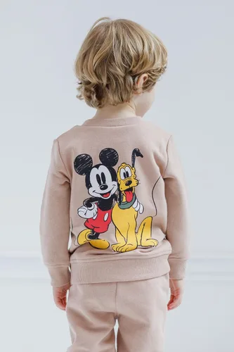 Miniatura 4 de Disney Conjunto de sudadera y pantalones de forro polar de Navidad para recién nacidos a niños grandes (recién nacido - 10-12)