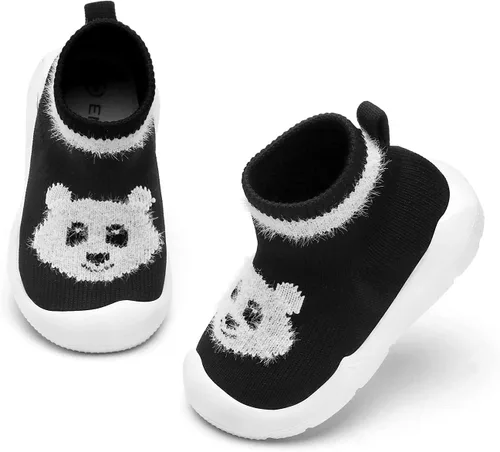 Miniatura 8 de Engtoy Baby Sock Shoes Baby Walking Shoes Infant Non-Slip Breathable Slippers with Soft Rubber Sole Baby Boys Girls Slip On Sneakers