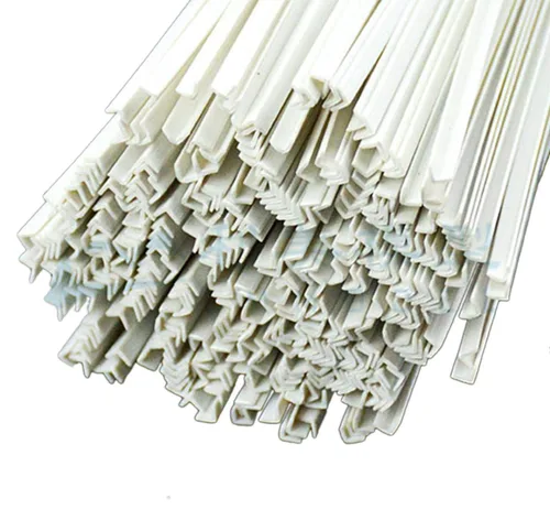 Miniatura 4 de CGjiogujio 20pcs 0.157 x 0.157 x 9.843 in ABS estireno plástico L forma barras de ángulo recto blanco