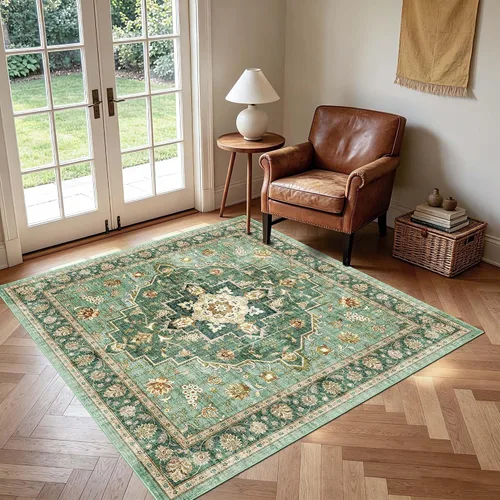 Miniatura 42 de Alfombra de Pasillo Lavable 3x10: Corredores Largos Antideslizantes para Pasillo - Alfombra Ultradelgada para Piso Interior para Cocina Entrada