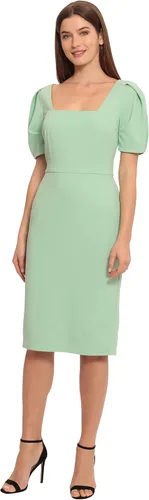 Miniatura 2 de Maggy London Vestido de crepé de manga corta para mujer