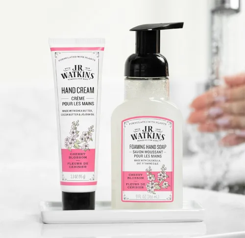 Miniatura 4 de J.R. Watkins Crema de manos hidratante natural, hidratante de manos con manteca de karité, manteca de cacao y aceite de aguacate, libre de crueldad