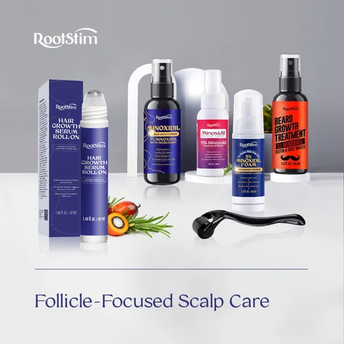 Miniatura 9 de Sérum Roll On para el crecimiento del cabello con romero, cafeína y biotina, ayuda a apoyar el cabello de aspecto más completo, limpia el suero