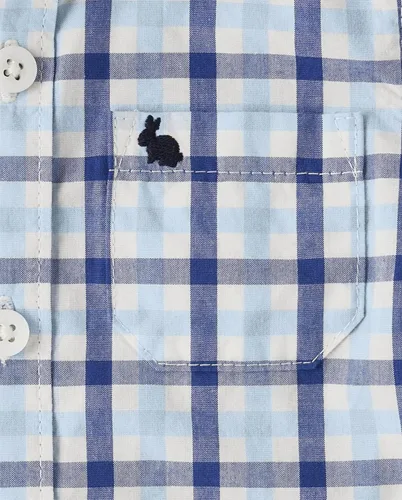 Miniatura 3 de Gymboree Conjunto de body de manga larga y pantalones cortos chinos para bebé