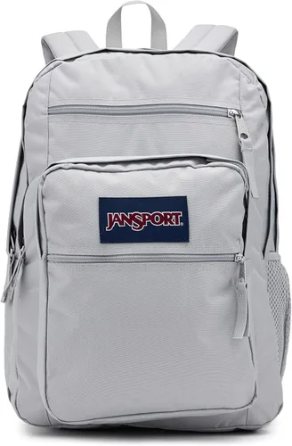 Miniatura 13 de JanSport Mochila para portátil - Bolsa para computadora con 2 compartimentos, tirantes ergonómicos, funda para portátil de 15 pulgadas, asa de Gris