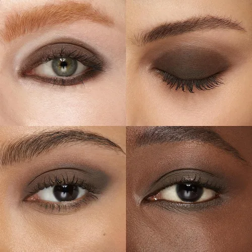 Miniatura 3 de Kiko Sombra de ojos Milano de alto pigmento Sombra de ojos altamente pigmentada de larga duración 36 marrón oscuro mate