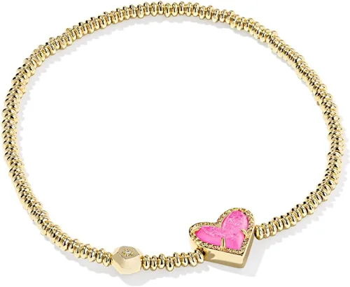 Miniatura 8 de Kendra Scott Pulsera elástica de corazón Ari, joyería de moda para mujer