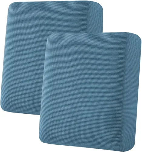 Miniatura 20 de H.VERSAILTEX Fundas Súper Elásticas para Asiento Individual, Fundas de Sofá, Fundas de Cojines, Juegos de Fundas, Tela Gruesa de Sarga con Textura