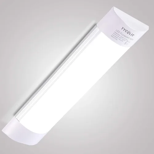 Miniatura 10 de Sararoom lámpara LED para tienda de 2 pies, tubo de 20 W, 2400 lm, 4000 K blanco neutro, luz de techo de 60 cm 23.6 pulgadas para garaje, armario