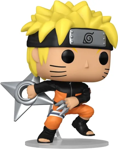 Miniatura 2 de Funko POP Animación: Naruto Shippuden - Naruto - (Shrkn) - 1/6 probabilidades de variante rara de perseguir - Metálico - Figura de vinilo