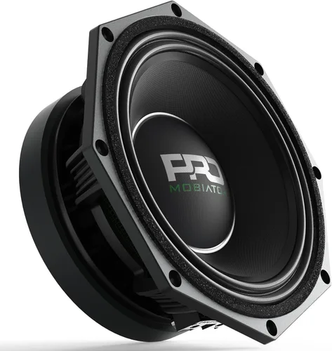 PRO834MB - Altavoz – Cesta de aluminio de bajo medio de 8 pulgadas, 1200 W máximo, 600 W RMS, 4 ohmios – Altavoces de puerta de audio de alta
