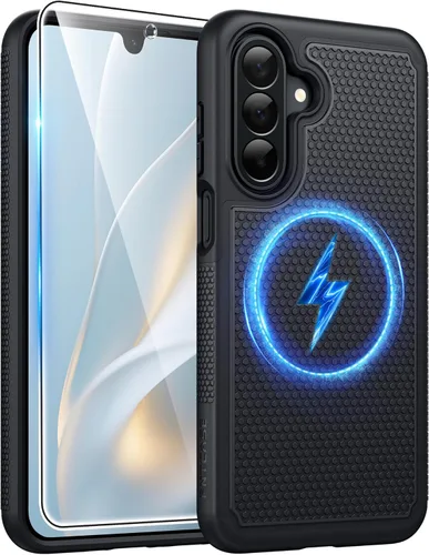 Miniatura 64 de FNTCASE Funda para teléfono Galaxy A14-5G: protección contra caídas de grado militar Samsung A14 5G, probada contra caídas de 14 pies, protector