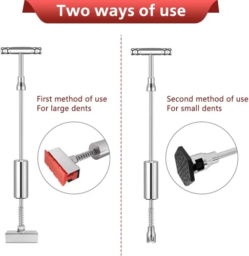 Miniatura 13 de Manelord Extractor de abolladuras, removedor de abolladuras con barra en T y pestañas extractoras de abolladuras mejoradas para reparación