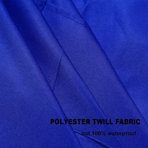 Miniatura 5 de Total de 15 delantales con peto azul oscuro a granel para mujeres y hombres con 2 bolsillos delanteros (azul oscuro, 15 piezas)