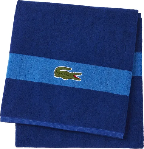 Miniatura 5 de Lacoste Logo Toalla de baño, 100% algodón, 650 GSM, 30"x52", Orangeade