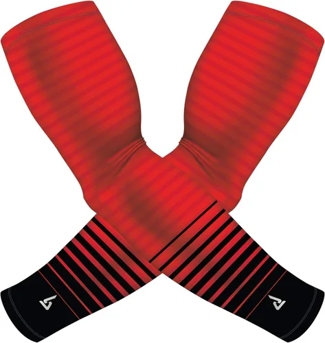 Miniatura 12 de B-Driven Sports Mangas de compresión de enfriamiento para hombres, mujeres y jóvenes, protección UV del antebrazo, soporte deportivo (1 par)
