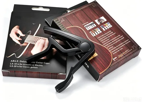 Miniatura 6 de Guitarra Capo Guitarra Abrazadera Kapo para Bajo Eléctrico Acústico Ukelele