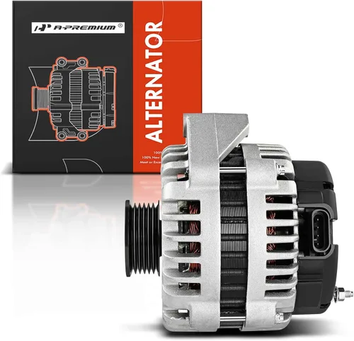 Miniatura 8 de A-Premium Alternador compatible con Dodge Grand Caravan y Chrysler Town & Country 2001-2007, Voyager 2001-2003, 3.3L 3.8L, 140Amp 12V CW polea de 6