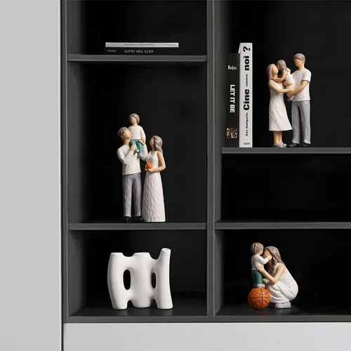 Miniatura 7 de Figuras Familiares Decorativas de Resina Estatua de Madre e Hijo Regalos para Decoración del Hogar - Cumpleaños, Acción de Gracias, Navidad, Día
