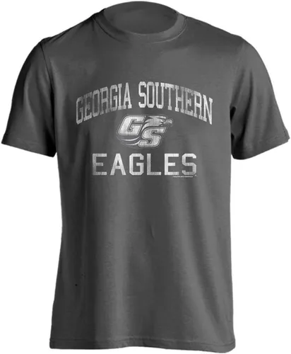 Miniatura 68 de Sport Your Gear NCAA Camiseta de manga corta retro con licencia oficial de aspecto desgastado para el día del juego, camiseta de espíritu deportivo
