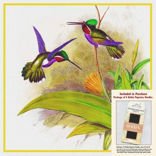 Miniatura 24 de Canguros australianos John Gould Counted Patrón de punto de cruz
