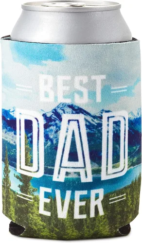 Miniatura 2 de Hallmark Tarjeta del día del padre para papá con regalo (enfriador de latas de bebida extraíble) Día del Padre Padre extraíble enfriador de latas